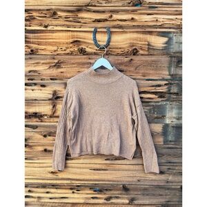 SO | Goods For Life Light Brown Cowl Neck Sweater S